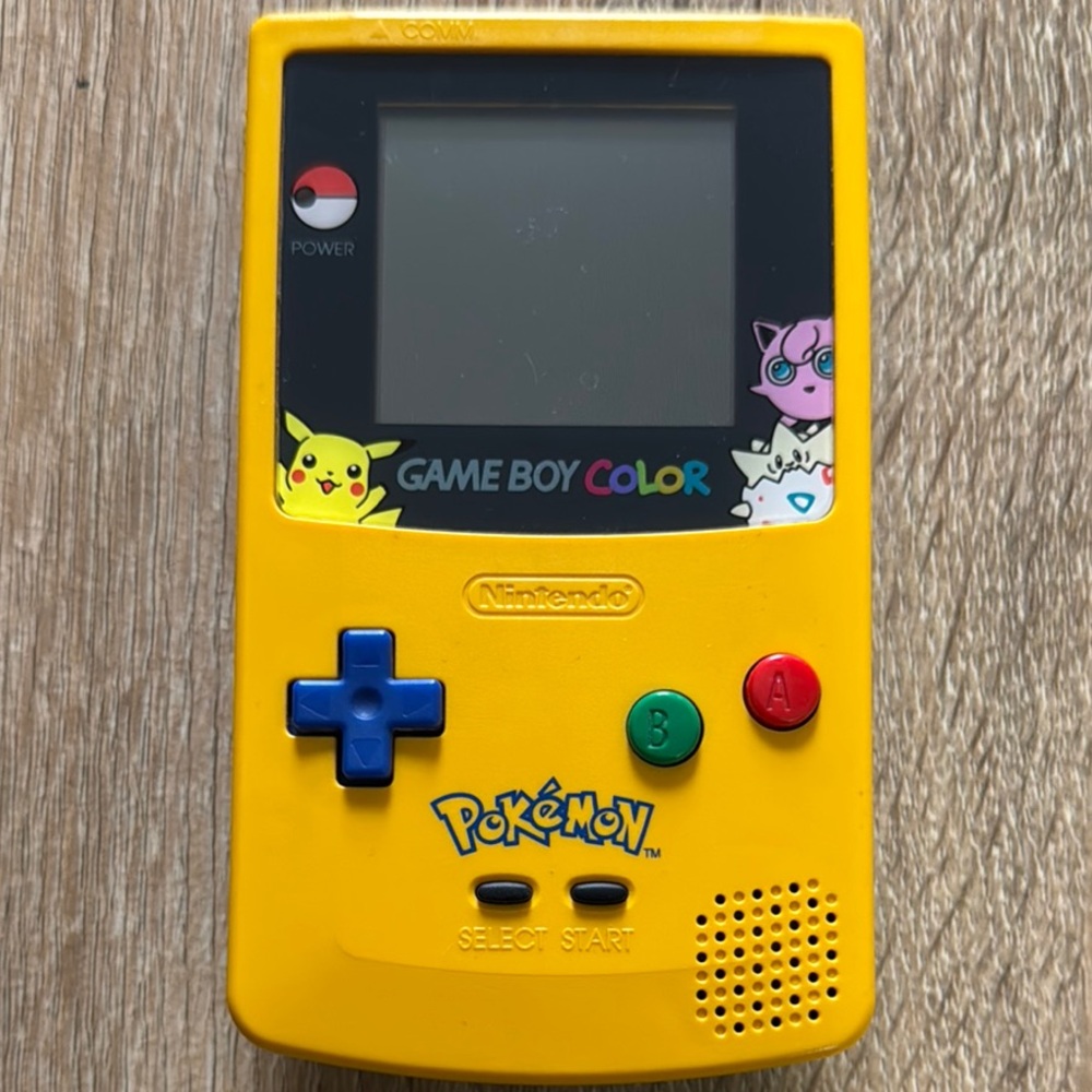 Game Boy Color Yellow Pokémon Edition (US)